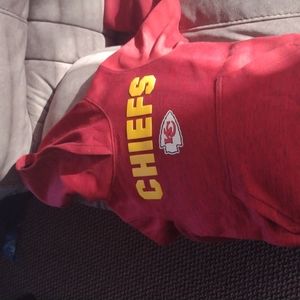 Youth size xs Kansas City chiefs hoodie only wore once